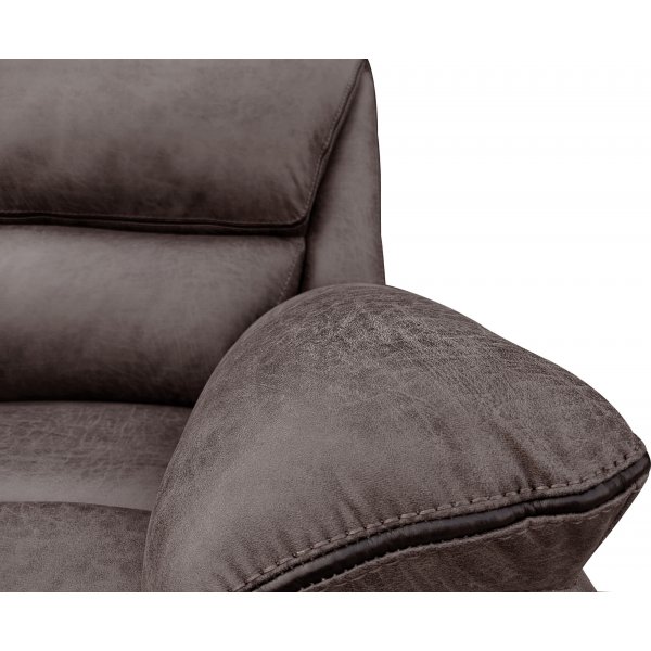 Reclinerlenestol Riverdale - Brun (Mikrofiber) + Tekstilrens for møbler Reclinerlenestol Riverdale - Brun (Mikrofiber) + Tekstilrens for møbler