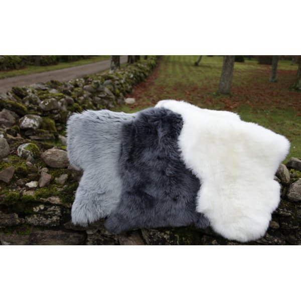 Gently langhåret saueskinn- Sort Gently langhåret saueskinn- Sort