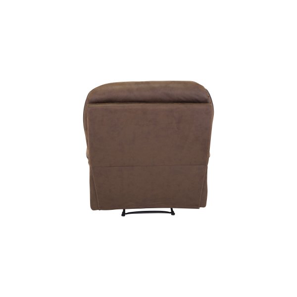 Reclinerlenestol Riverdale - Brun (Mikrofiber)