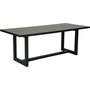 Friburg spisebord 210 cm - Sort