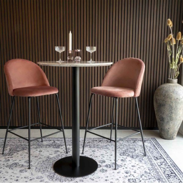 Lausanne Bar krakk - Rosa/svart Lausanne Bar krakk - Rosa/svart