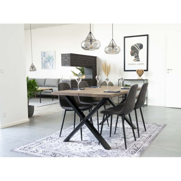Stockholm Spisestol - Mørkegrå/Svart Stockholm Spisestol - Mørkegrå/Svart