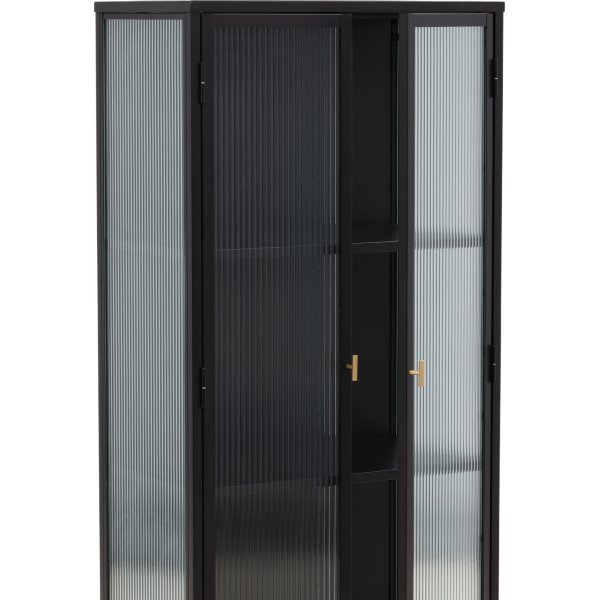 Torso glass skap - Sort Torso glass skap - Sort