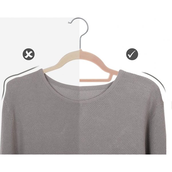 Kleshenger, fløyel, 45 cm, 50-pakning - Rosa Kleshenger, fløyel, 45 cm, 50-pakning - Rosa