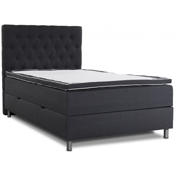 Boxbed Bell med oppbevaring 120cm - Valgfri farge