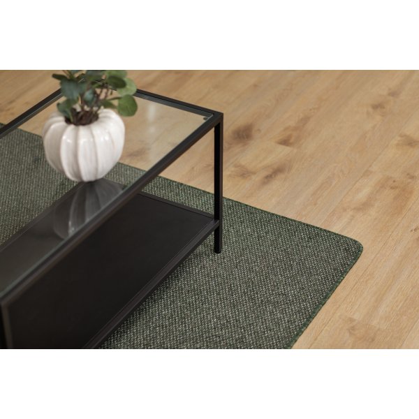 Zeus flatvevd teppe Smaragdgrønn Zeus flatvevd teppe Smaragdgrønn