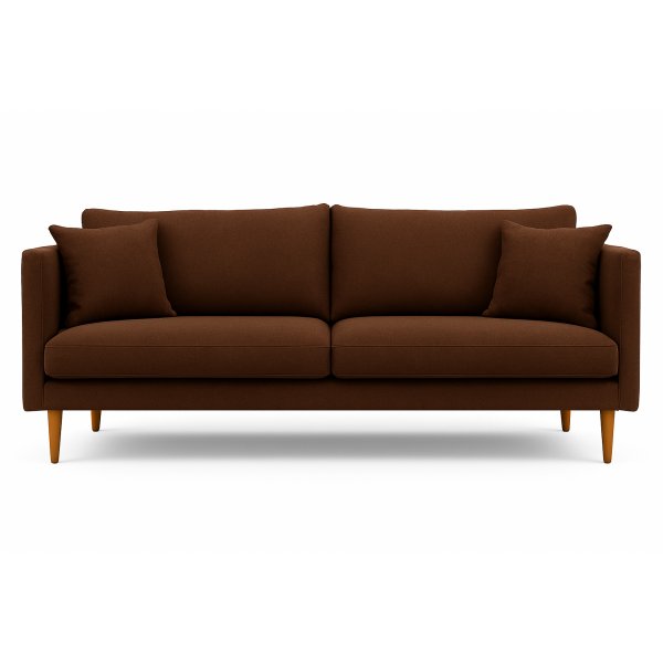 stermalm 3-seters sofa - Mrkebrun chenille