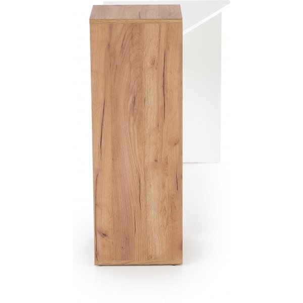 Spurs skrivebord 122x57 cm - Eik/hvit Spurs skrivebord 122x57 cm - Eik/hvit