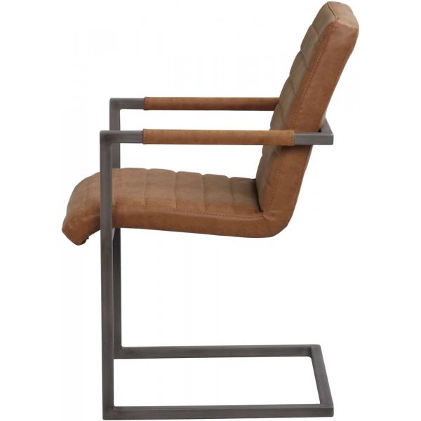 Raw Baker stol - Cognac vintage