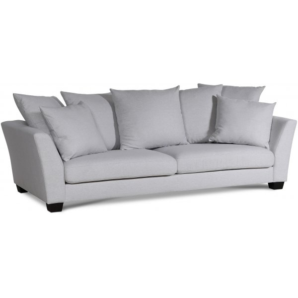 Arild 3-seter sofa med konlvoluttputer - Offwhite lin Arild 3-seter sofa med konlvoluttputer - Offwhite lin