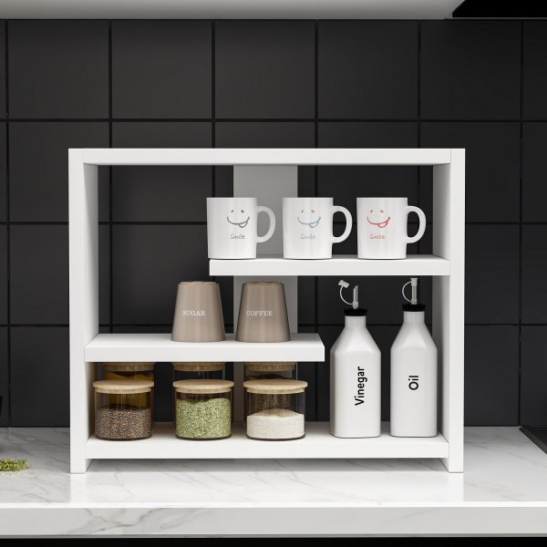 Guana vegghylle Hvit Guana vegghylle Hvit