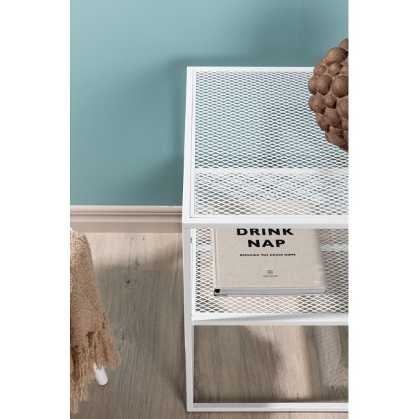 Netz sidebord 55 x 55 cm - Hvit Netz sidebord 55 x 55 cm - Hvit