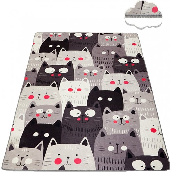 Cats teppe - Grå Cats teppe - Grå