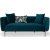 Macaroon 2-seters sofa - Grønn