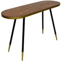 Facet Konsollbord - Brun/messing Facet Konsollbord - Brun/messing