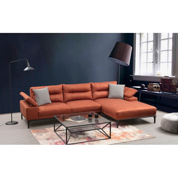 Hollywood divansofa - oransje