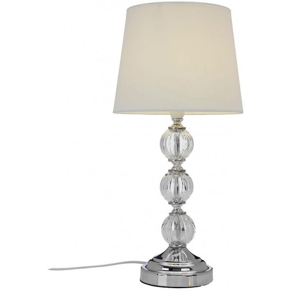 Nimbus bordlampe - Hvit/krom