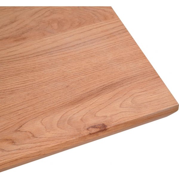 Amasten spisebord 160-220 cm - Eik/sort/eik