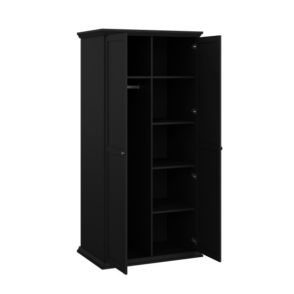 Nordgarderobe med 2 d�rer - 200 cm h�y