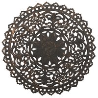 Carve veggtavle - Gull/Svart