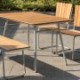 Hagebenk i teak 120 cm