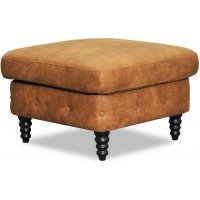 Ashford chesterfield fotskammel - Cognac økolær Ashford chesterfield fotskammel - Cognac økolær