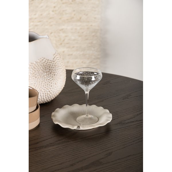 Olivia spisebord �110 cm - Semsket skinn