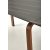 Lozano spisebord 140-200 x 82 cm - Sort marmor/valntt