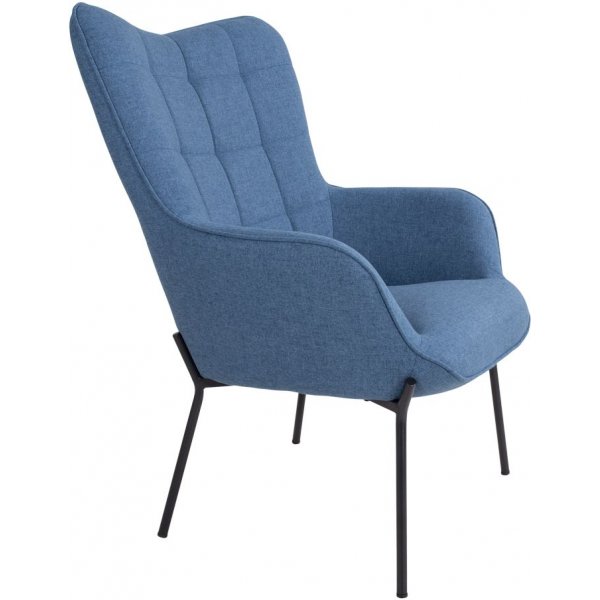 Glasgow lenestol - Blå/Svart Glasgow lenestol - Blå/Svart