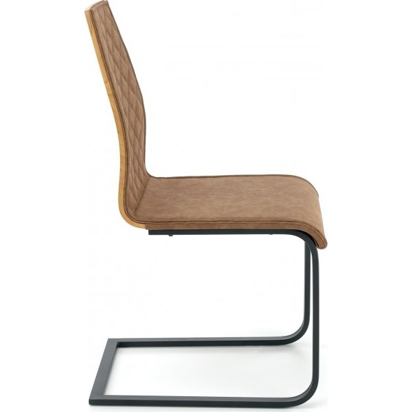 Dollie spisestol - beige/brun Dollie spisestol - beige/brun