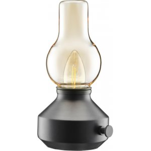 Glimt oppladbar bordlampe - Sort