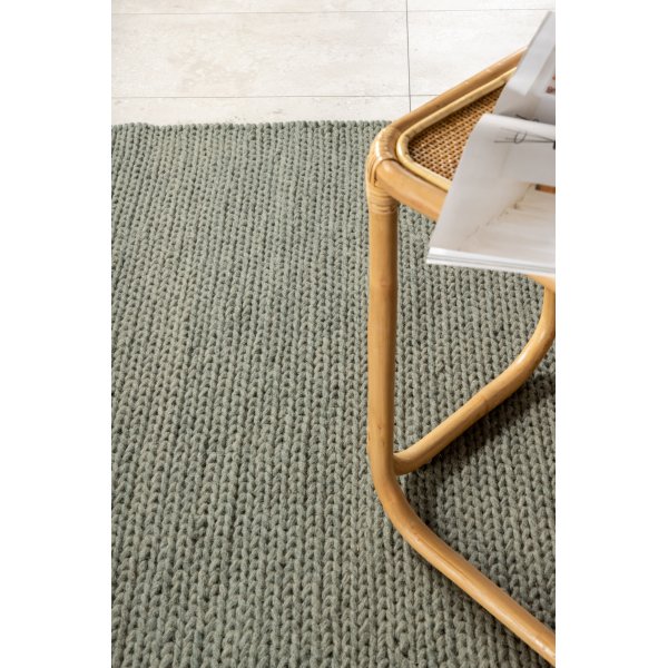 Hilding ullteppe - Grønn Hilding ullteppe - Grønn