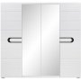 Hagfors garderobe - Sort/hvit