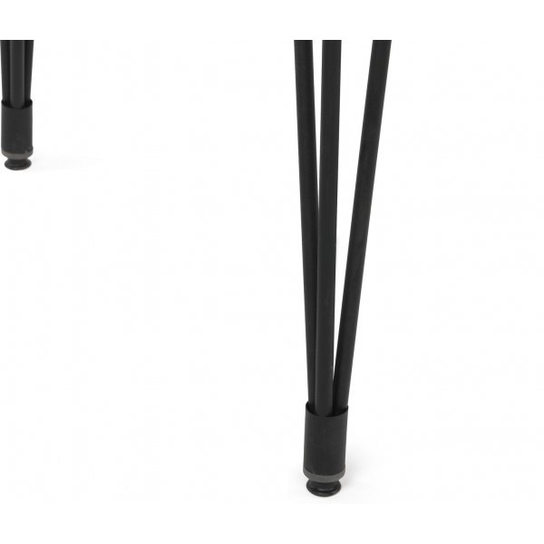 Lagos spisebord 120 x 70 cm - Grå/svart Lagos spisebord 120 x 70 cm - Grå/svart