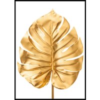 GOLDEN MONSTERA - Plakat 50x70 cm GOLDEN MONSTERA - Plakat 50x70 cm