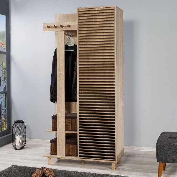 Møbler til hallen i eikfarget - Svante Møbler til hallen i eikfarget - Svante