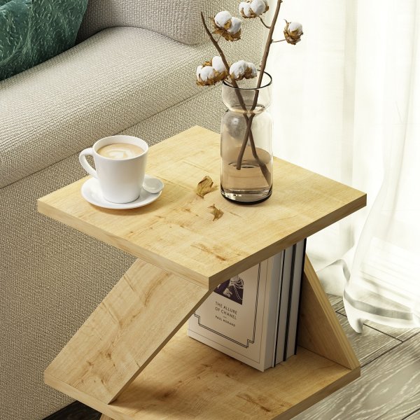 Albeni sidebord 30 x 30 cm - Safir eik Albeni sidebord 30 x 30 cm - Safir eik