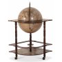 Michelangelo barglobus modell 10 - Brun vintage