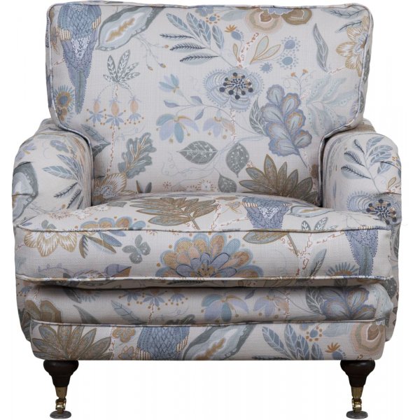 Howard Spirit lenestol i blomsterstoff - Eden Parrot Beige