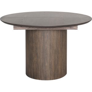 Scarlett spisebord 120-165x120 cm - Brunlakkert eik Scarlett spisebord 120-165x120 cm - Brunlakkert eik
