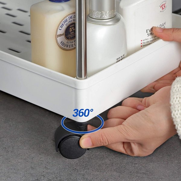 Criollo kjkkenhylle 86 cm - Hvit