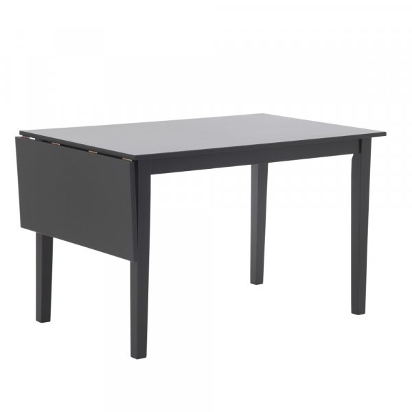 Sander bord med klaff - Svart - 120 / 155 cm