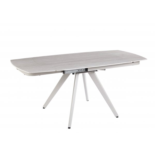 Saturnus spisebord uttrekkbart 120 til 180 cm - Beige travertin