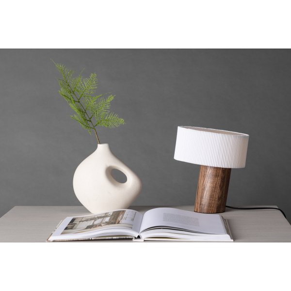 Branäs bordlampe - Valnøtt/Hvit Branäs bordlampe - Valnøtt/Hvit