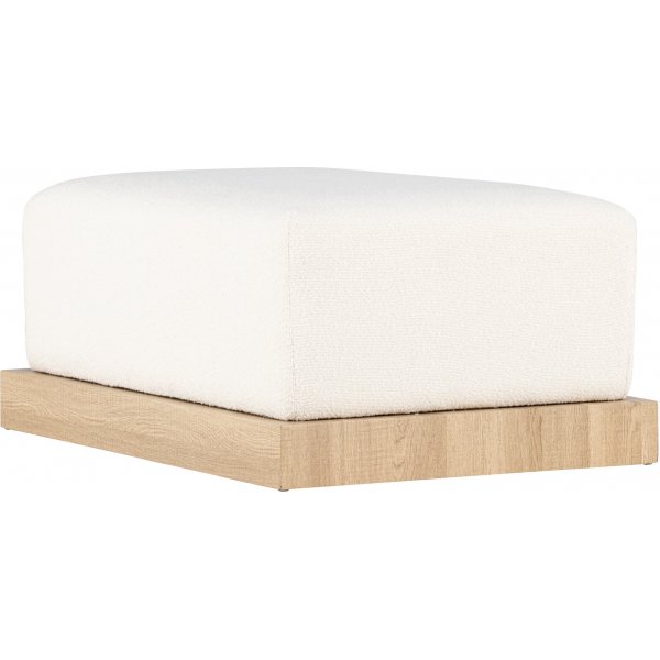 Eføy puff - Hvit boucle Eføy puff - Hvit boucle