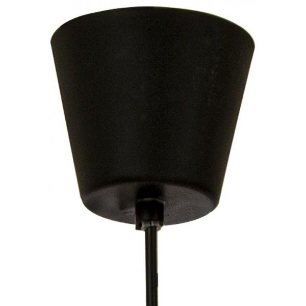 Taklampe Sense - Svart / tre / krom Taklampe Sense - Svart / tre / krom