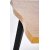 Horst spisebord 150-210 x 90 cm - Eik/sort