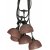 Flex Out strenglys for utendrs bruk med Briggs skjermer - 6,5 m - Rust/sort