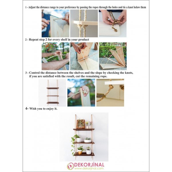 Abstrakt vegghylle 41 - Valnøtt Abstrakt vegghylle 41 - Valnøtt