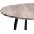 Smokey spisebord, 80 cm - Gr + Mbelpleiesett for tekstiler